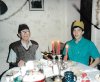 John Edward Olsen<br />and John Christian Olsen<br />Xmas 1989