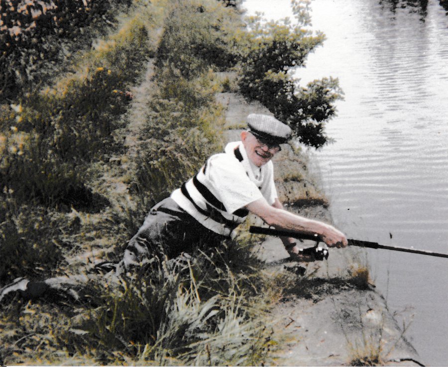 John Edward Olsen - fishing