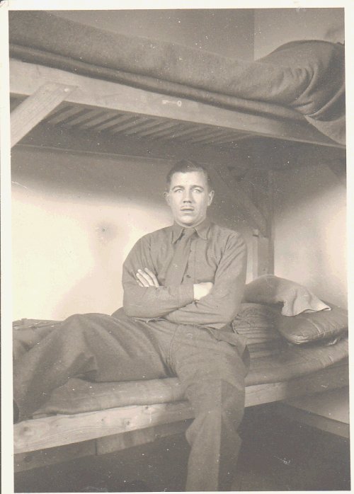 John Edward Olsen. Army barracks, Hamburg. January 1946
