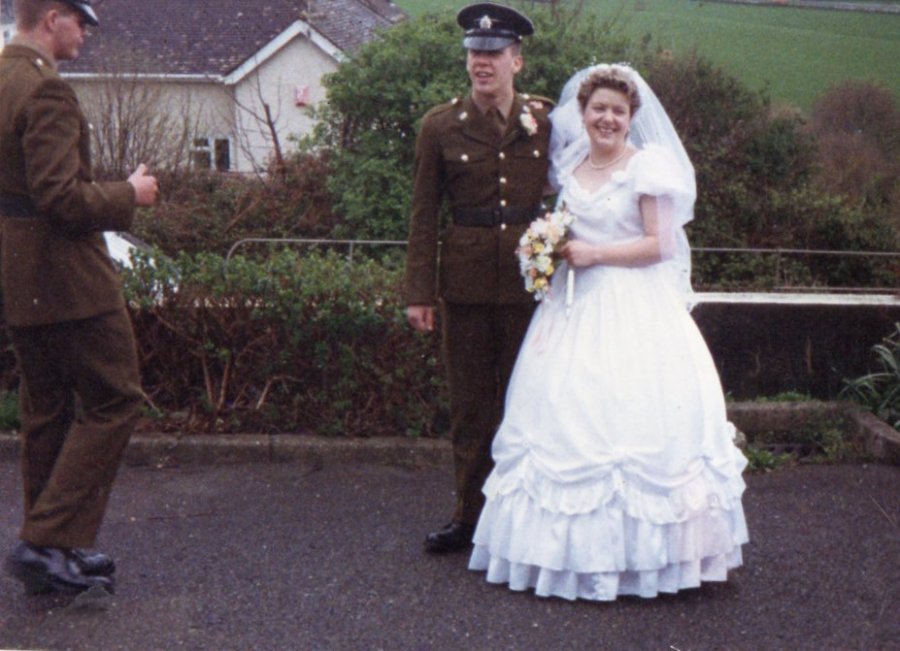 Wedding of John and Pauline. 10 April 1993