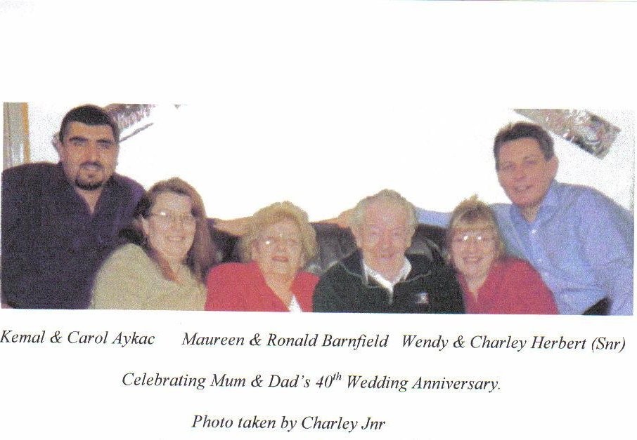 Photo of Ronald Edward Barnfield's Family