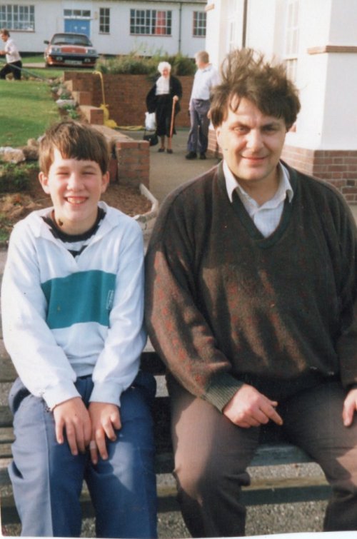 Thurstan and Malcolm, summer 1992
