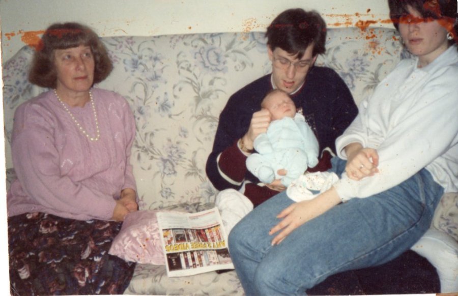 Lisa, Richard and Baby James