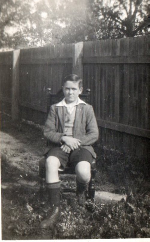 Norman Olsen aged 14 1/2