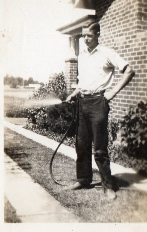 Stan Olsen aged 17 1/2