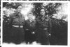 John Edward Olsen<br />and army friends 1946