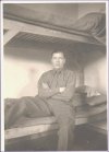 John Edward Olsen<br />army barracks<br />January 1946