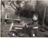 John in car, aged 3<br />Welling, Kent
