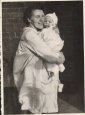 Baby John and Frances Olsen<br />Langold 1945