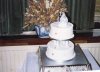 John Christian Olsen and Pauline<br />Wedding Cake 10 April 1993
