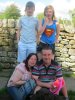 Photo of Thurstan and Lisa Olsen and family - Reeth 26/05/2013