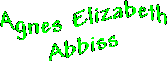 banner of Agnes Elizabeth Abbiss
